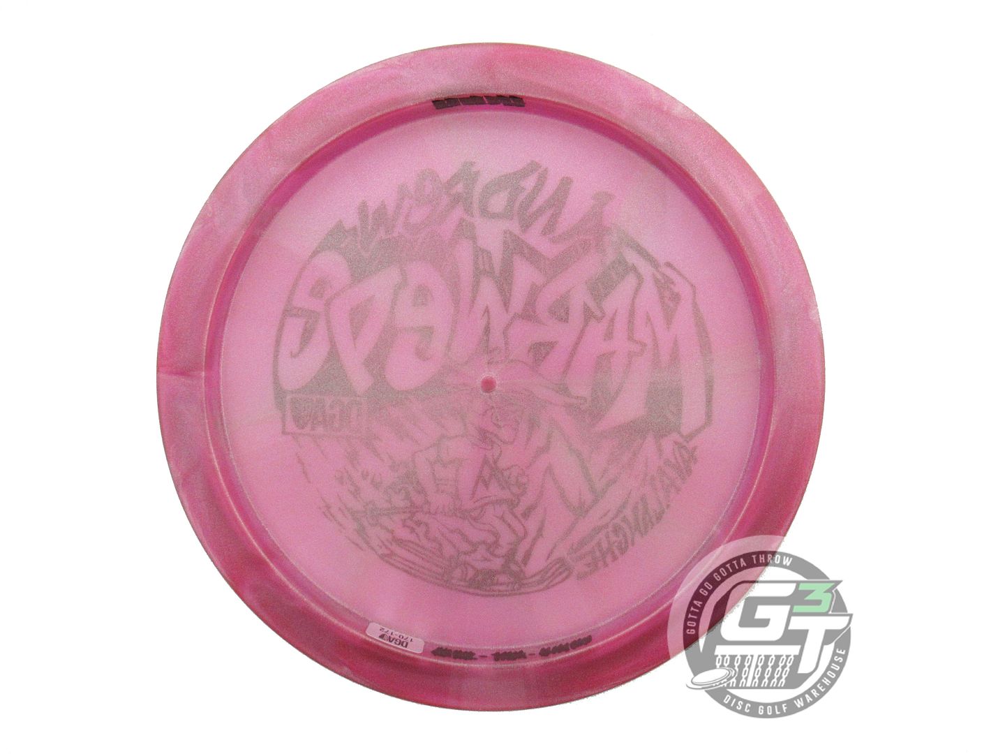 USED DGA [MARWEDE] Swirl Tour Series Avalanche 170-172g Pink Fairway Driver Disc