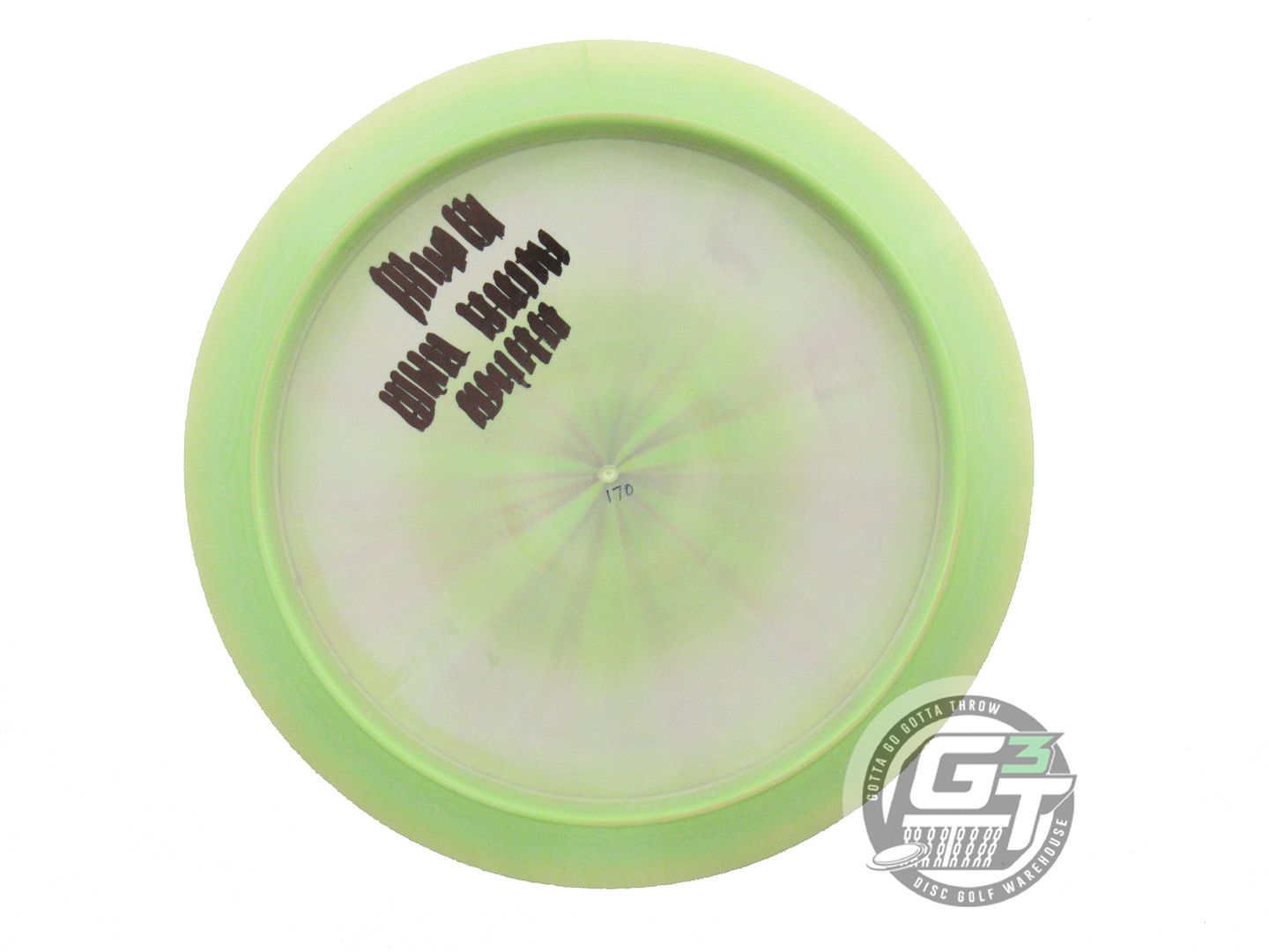 USED Discraft ESP Scorch 170g Lime Silver Pixel Foil Distance Driver Golf Disc