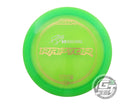 USED Discraft [PIERCE] Z Raptor 176g Lime Gold Glitter Foil Distance Driver Disc