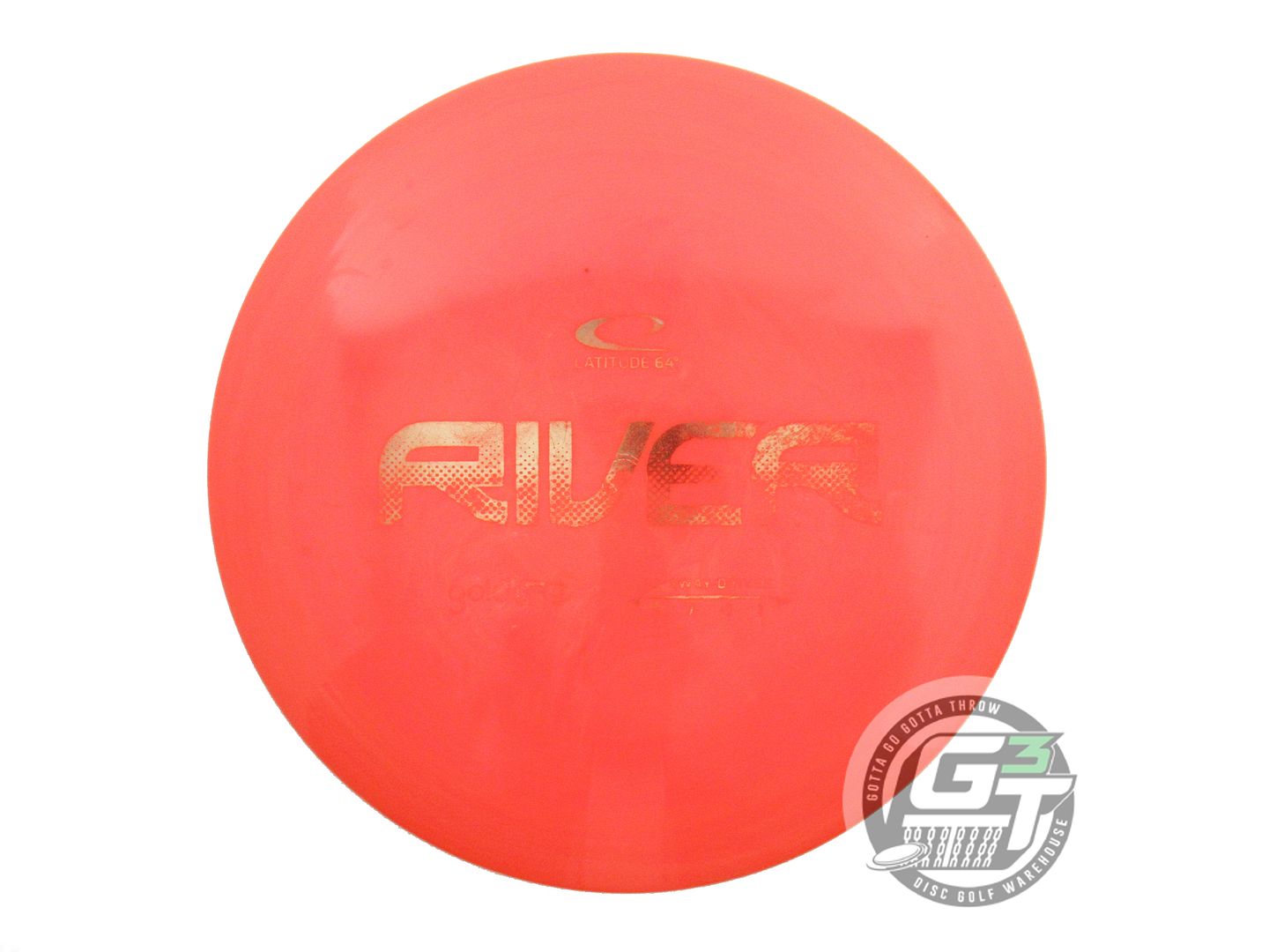 USED Latitude 64 Gold Ice River 175g Orange Gold Foil Fairway Driver Golf Disc