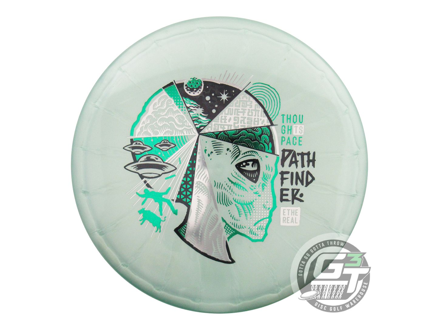 USED Thought Space Ethereal Pathfinder 178g Mint Green Midrange Golf Disc
