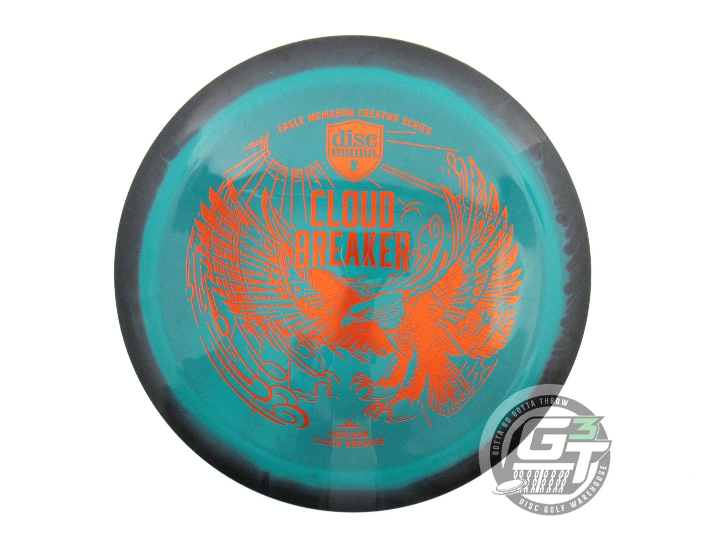 USED DiscMania Horizon S-Line Cloud Breaker 169g Black-Green Driver Golf Disc