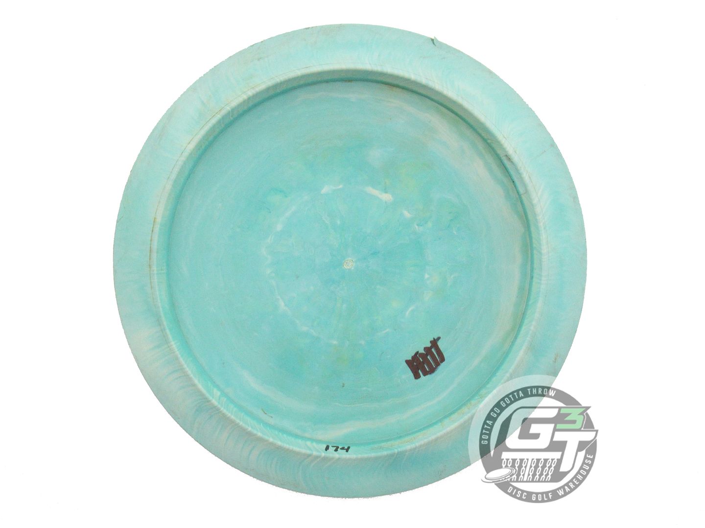 USED Discraft [McBETH] ESP Force 174g Seafoam Black Stamp Distance Driver Disc