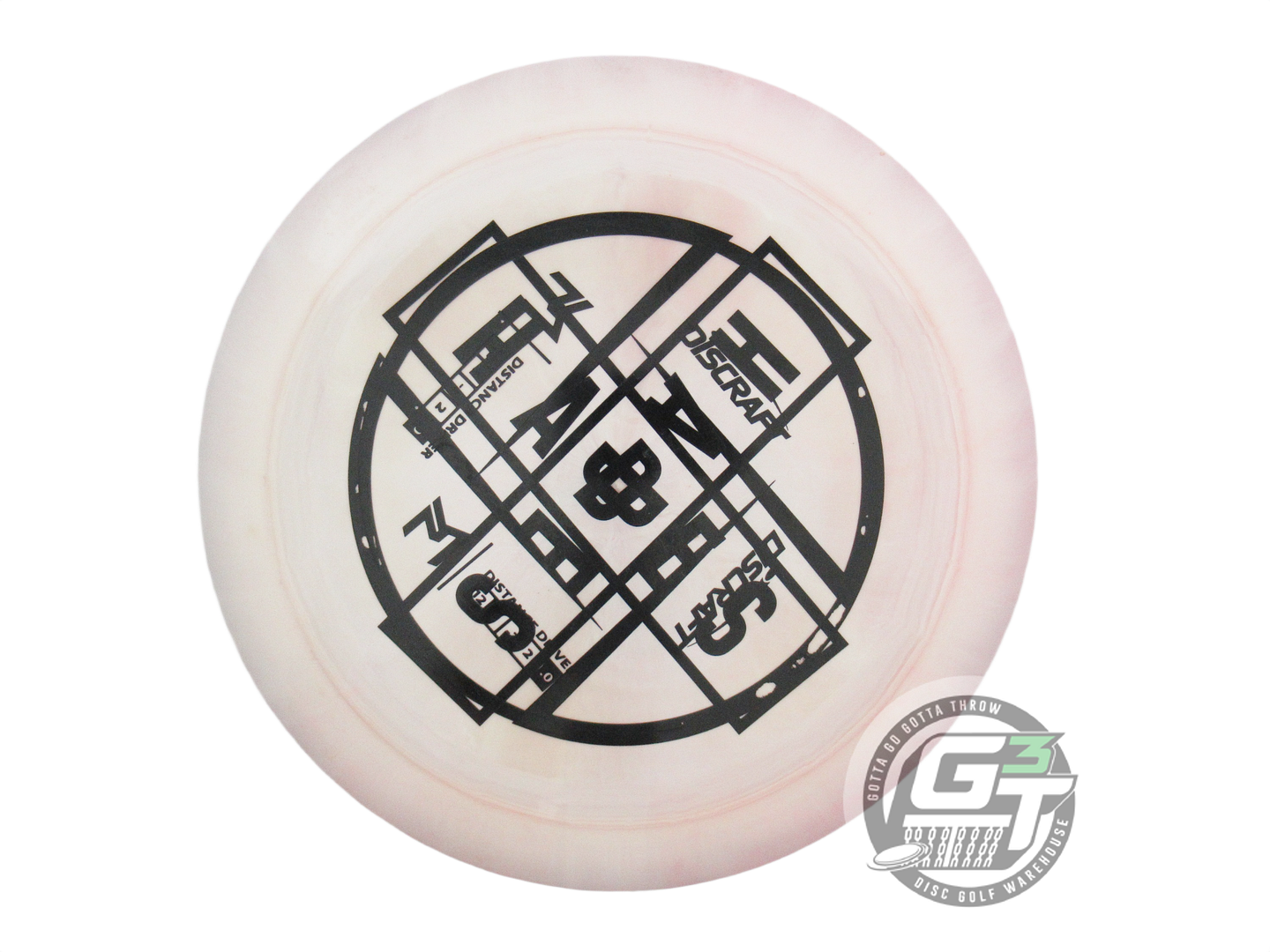 USED Discraft X-OUT [McBETH] ESP Hades 170g Peach-Pink Driver Golf Disc