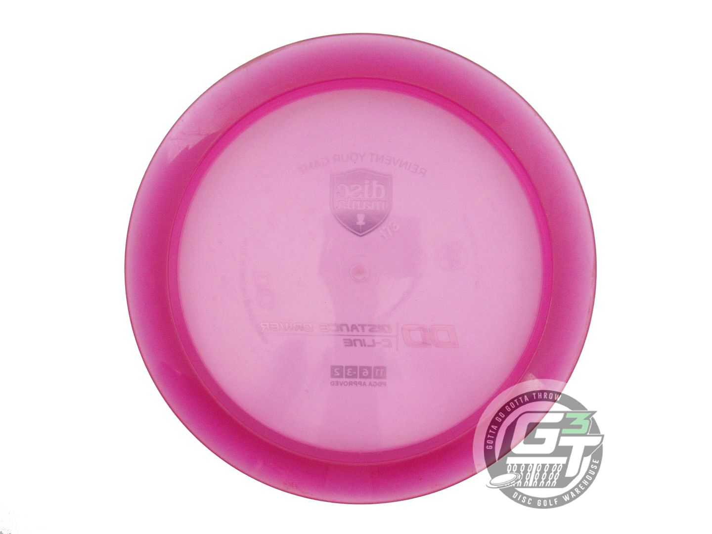USED DiscMania C-Line DD 173g Magenta Silver Foil Distance Driver Golf Disc
