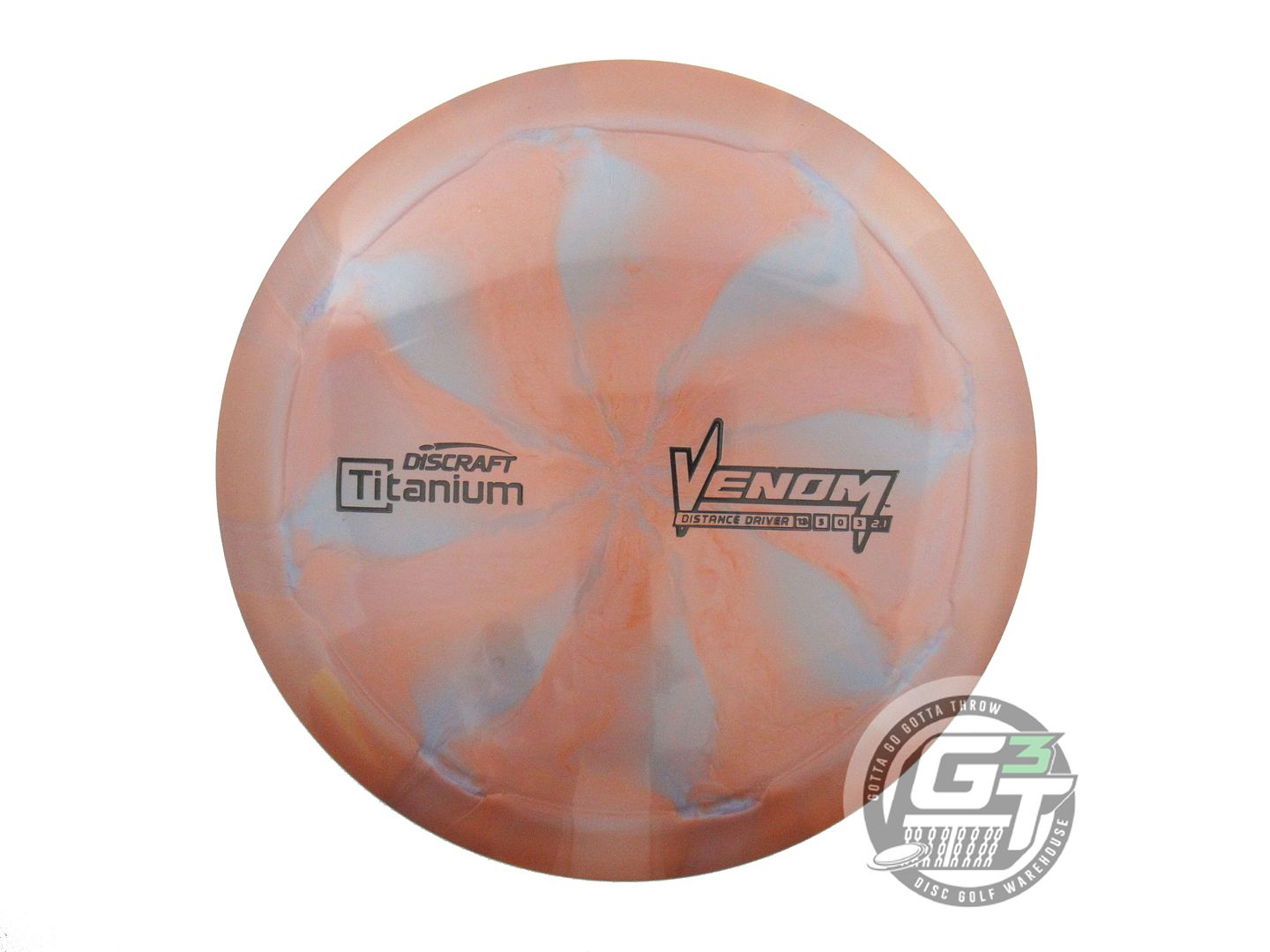 Discraft Titanium Venom Distance Driver Golf Disc (Individually Listed)
