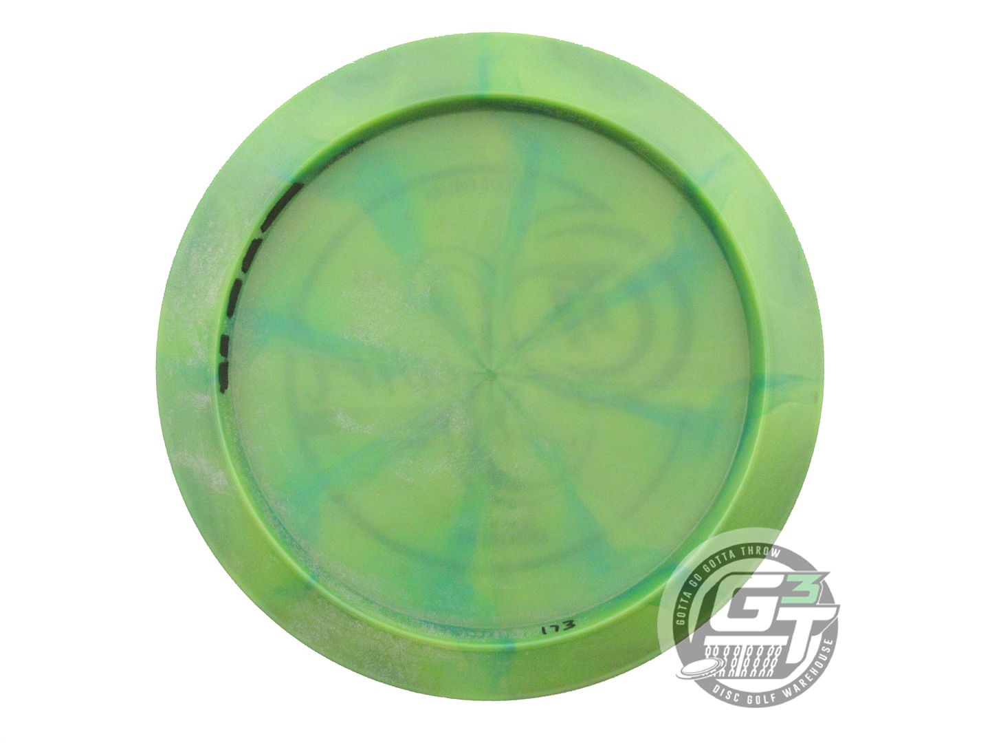 USED Discraft [LEDGESTONE] Titanium Swirl Thrasher 173g Green Driver Golf Disc