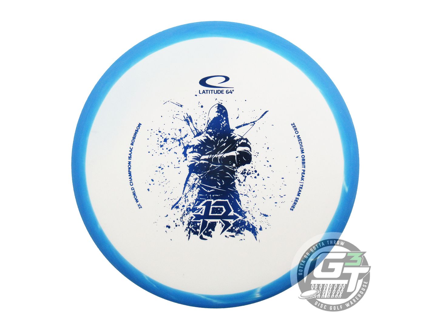 Latitude 64 Limited Edition 2025 Team Series Isaac Robinson Zero Medium Orbit Peak Putter Golf Disc (Individually Listed)