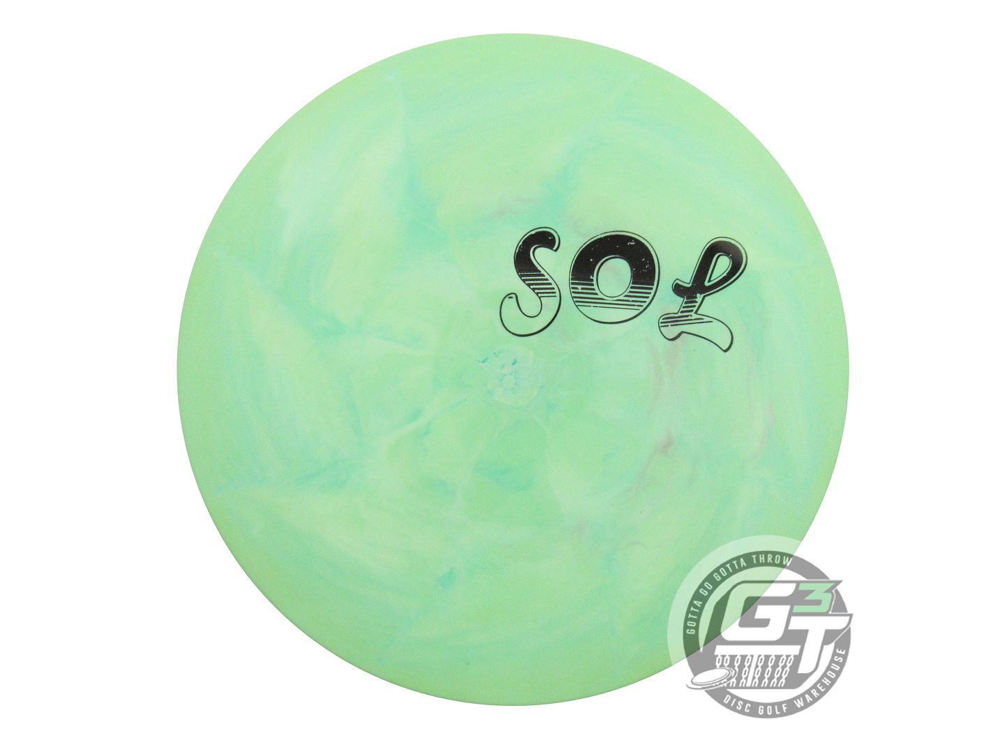 USED Discraft [LE] ESP Sol 174g Lime Black Stamp Midrange Golf Disc