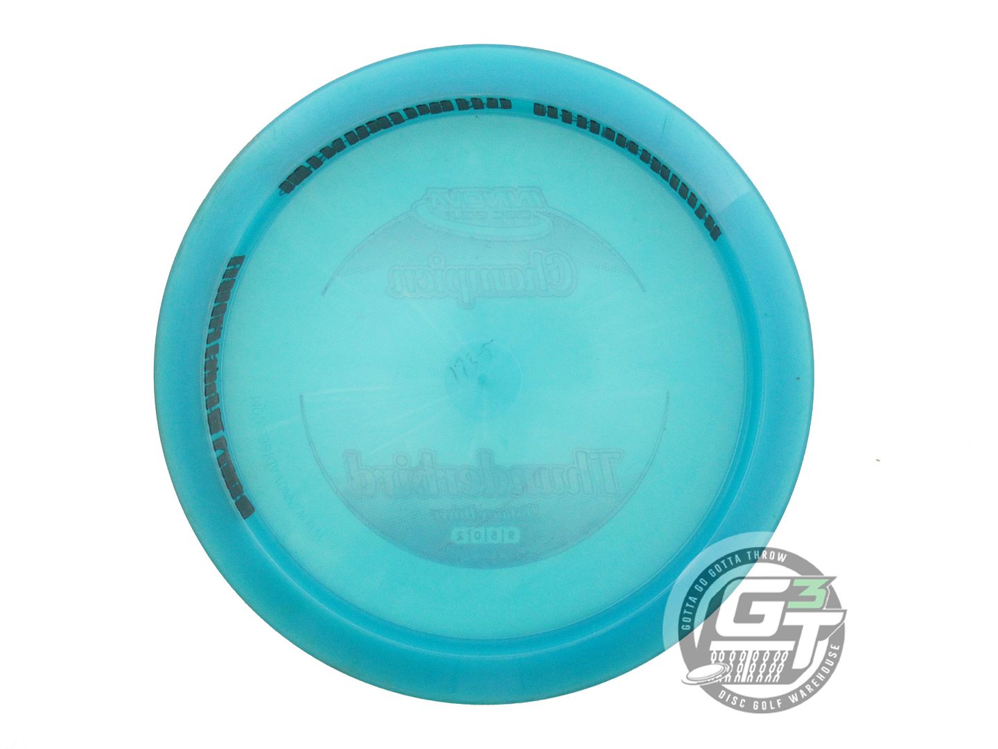 USED Innova Champion Thunderbird 176g Teal Red Foil Distance Driver Golf Disc