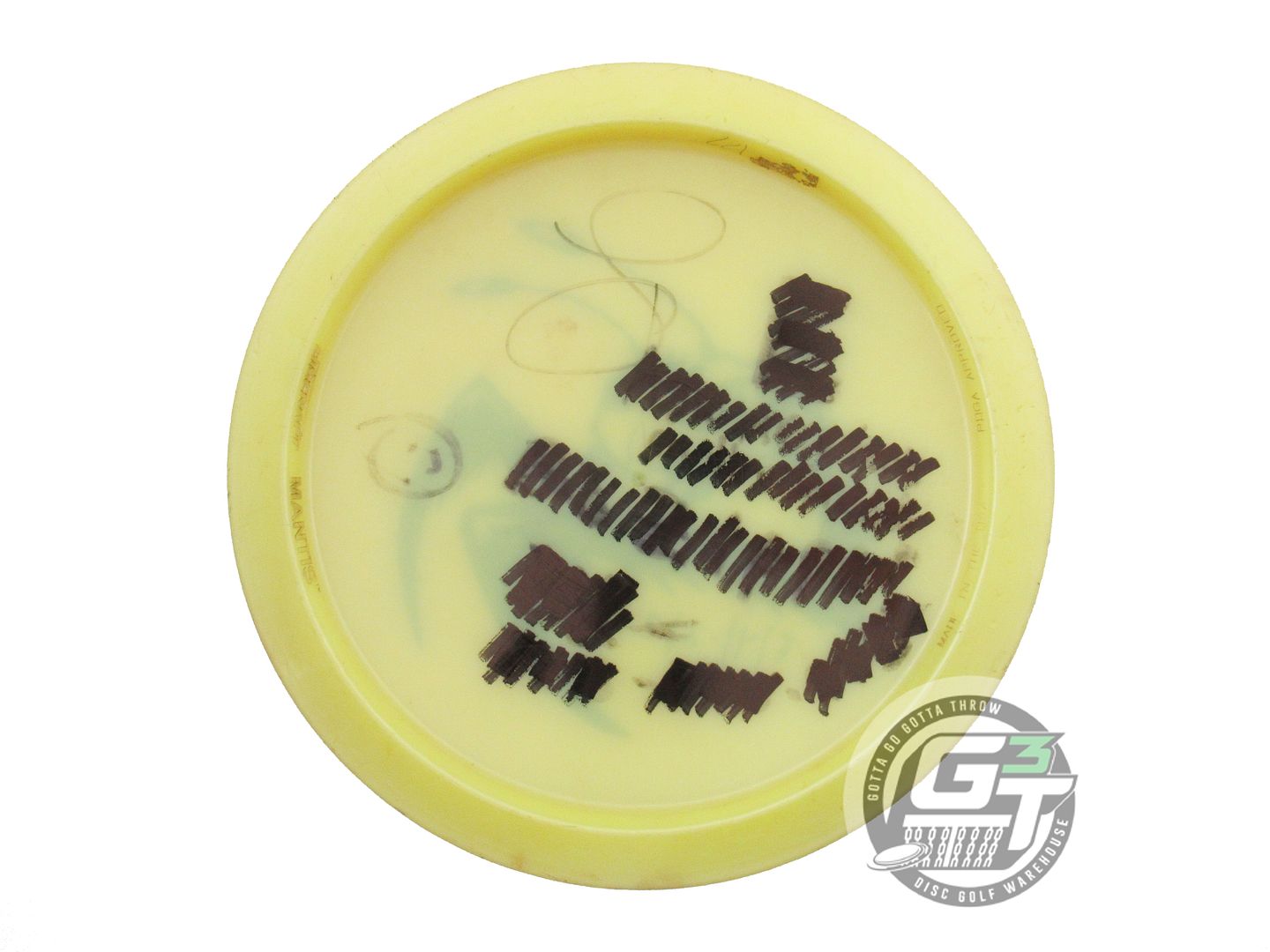 USED Discraft Big Z Mantis 177g Yellow Black Stamp PFN Fairway Driver Golf Disc