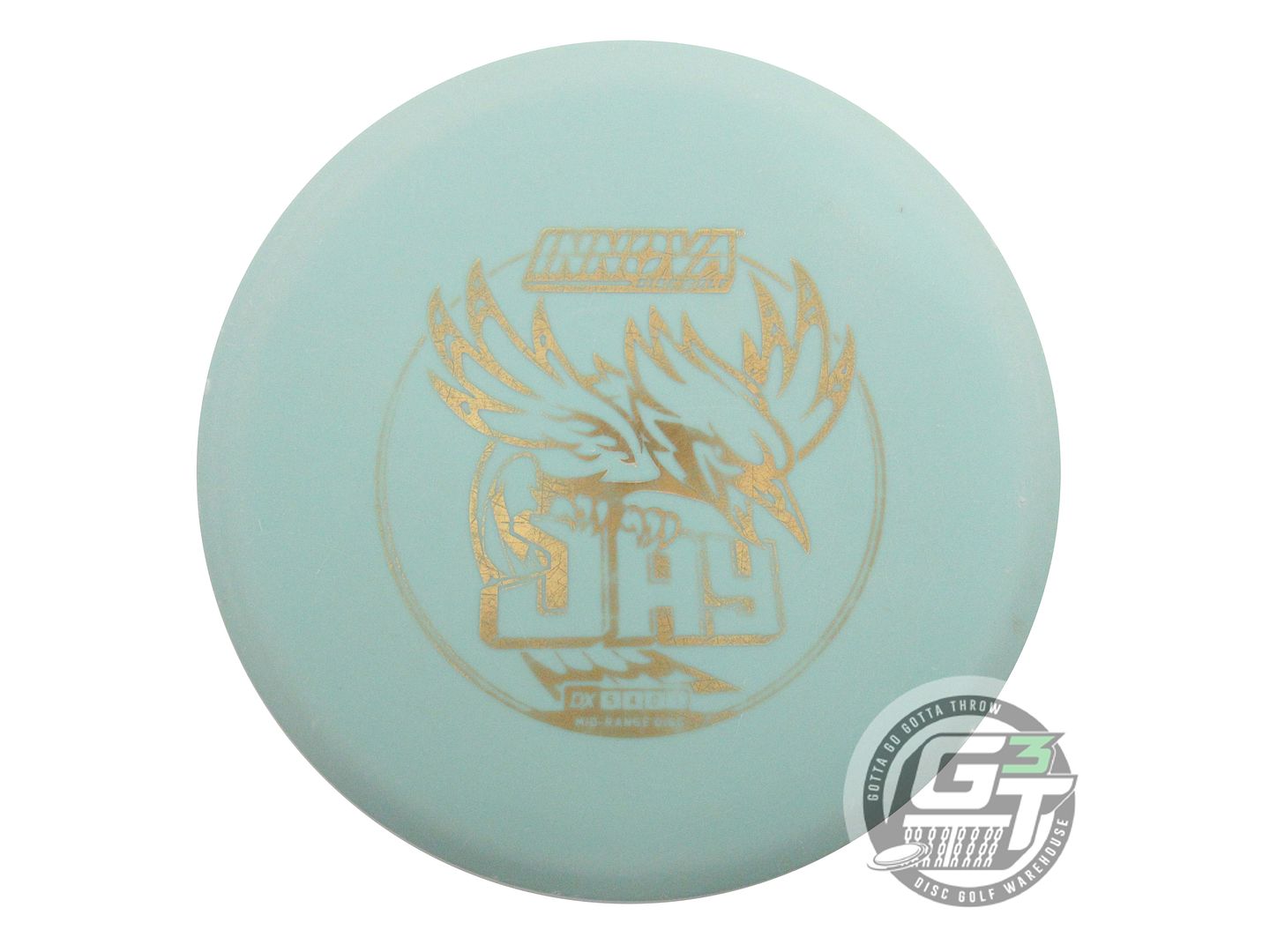 USED Innova DX Jay 178g Seafoam Gold Foil Midrange Golf Disc