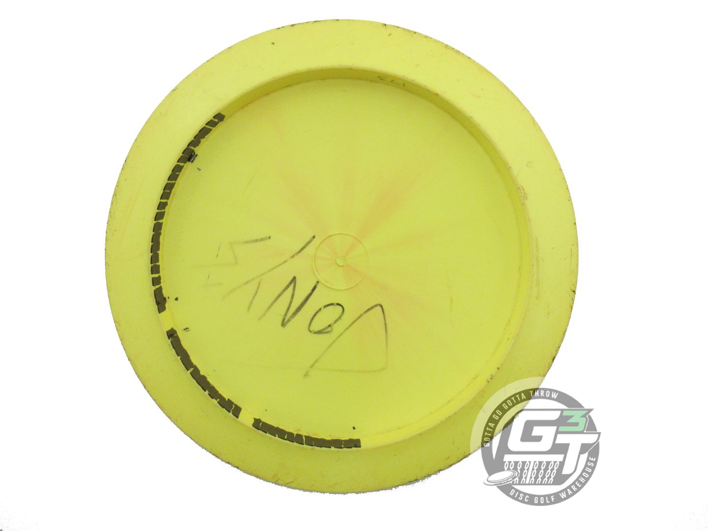 USED Innova Star Destroyer 173g Yellow Wiped Stamp Distance Driver Golf Disc