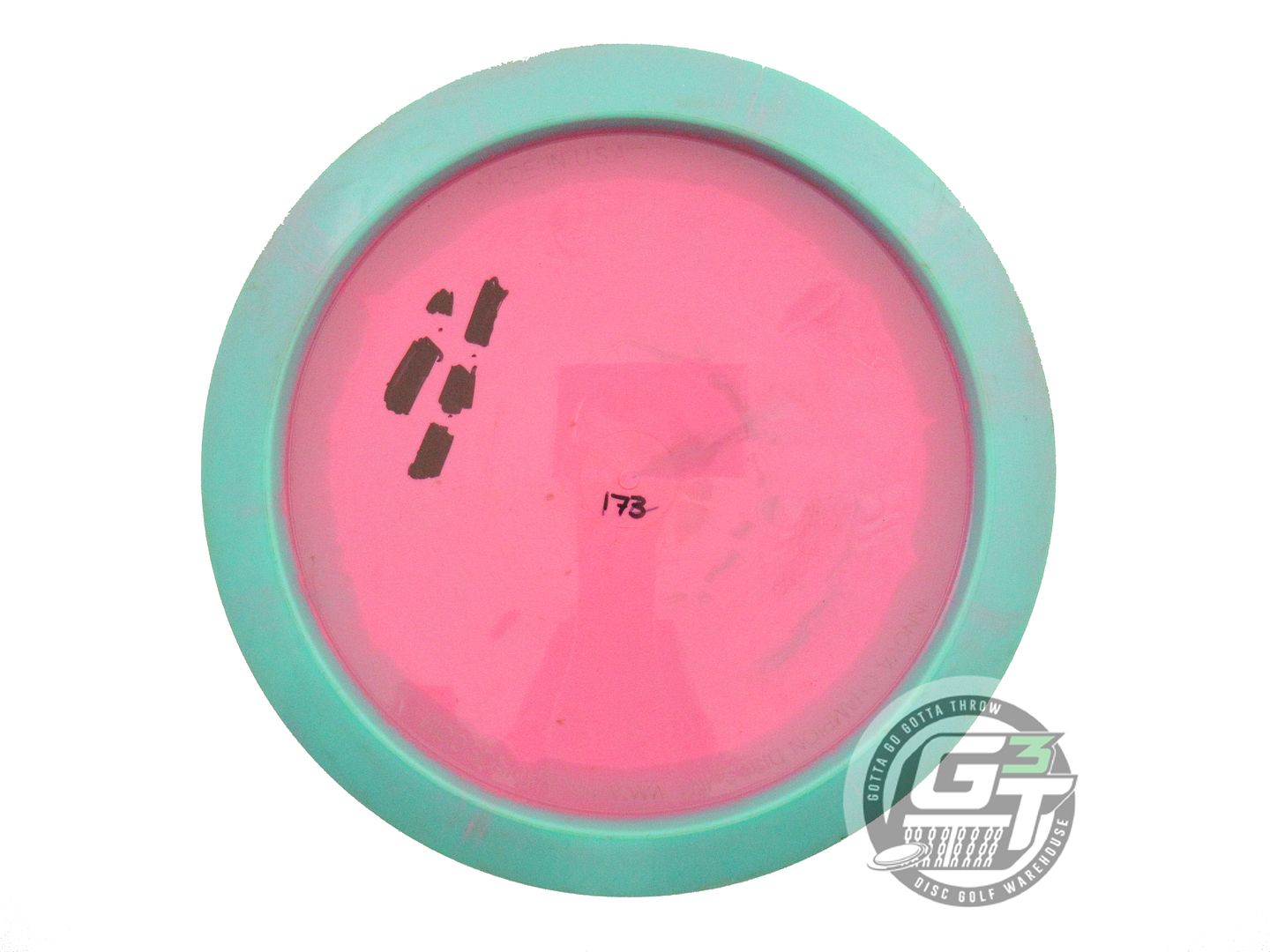 USED Innova Halo Star Roadrunner 173g Seafoam-Pink Distance Driver Golf Disc
