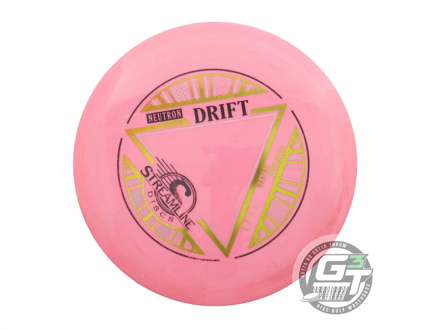 USED Streamline Discs Neutron Drift 177g Pink Distance Driver Golf Disc