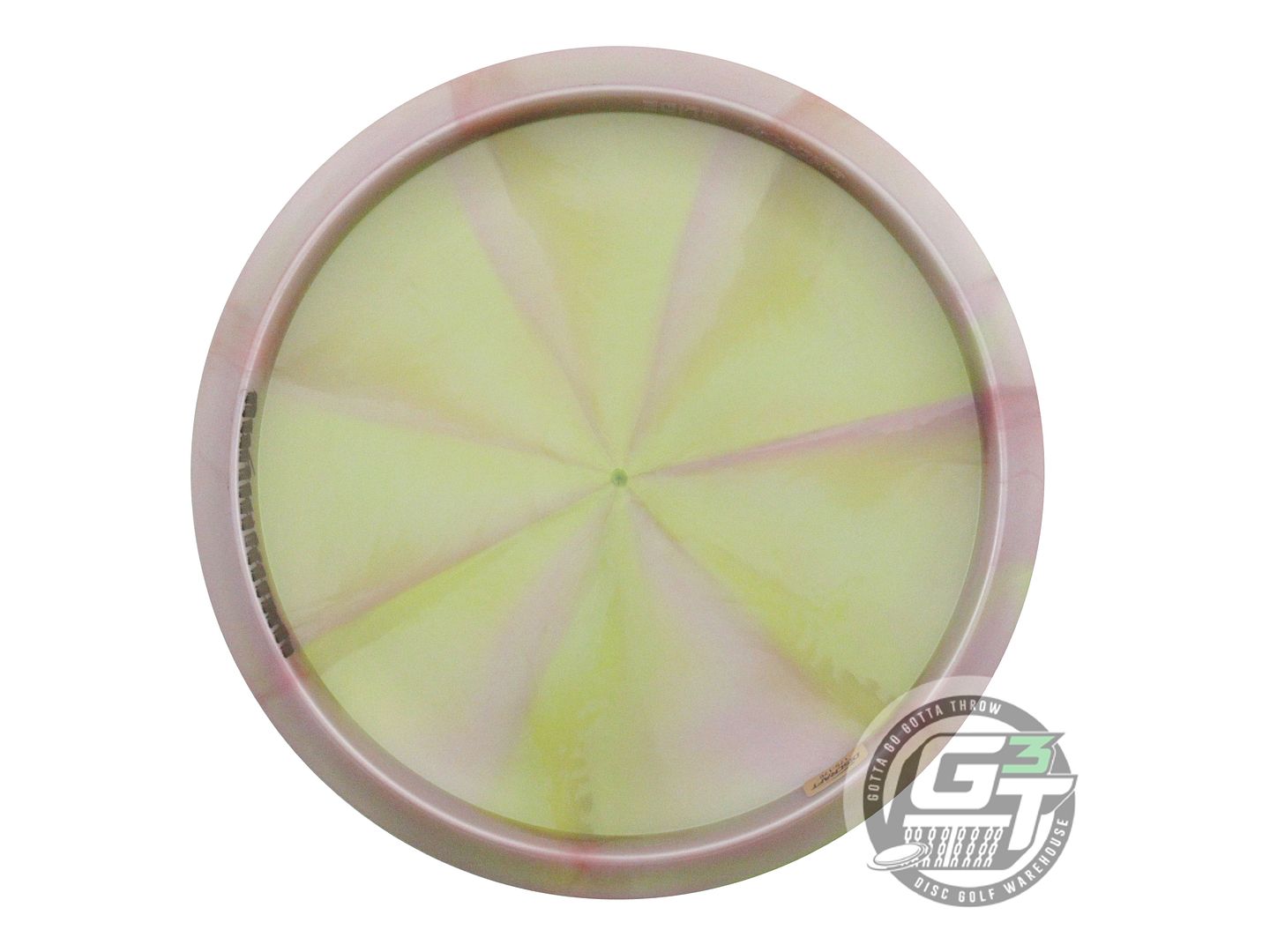 USED Discraft [LEDGESTONE] Titanium Swirl Glide 176g Pink-Lime Driver Golf Disc