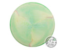USED Discraft [BARHAM] Swirl ESP Buzzz SS 178g Lime-Peach Midrange Golf Disc