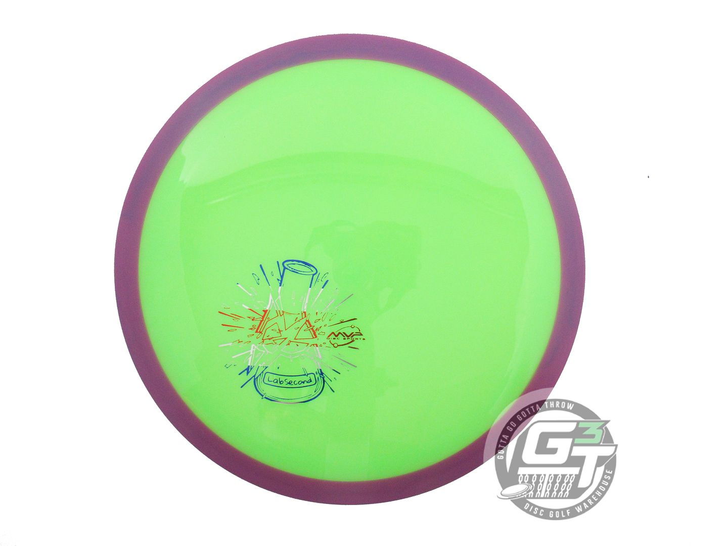 NOS Axiom Discs X-OUT Neutron Mayhem 174g Lime Purple Rim Distance Driver Disc