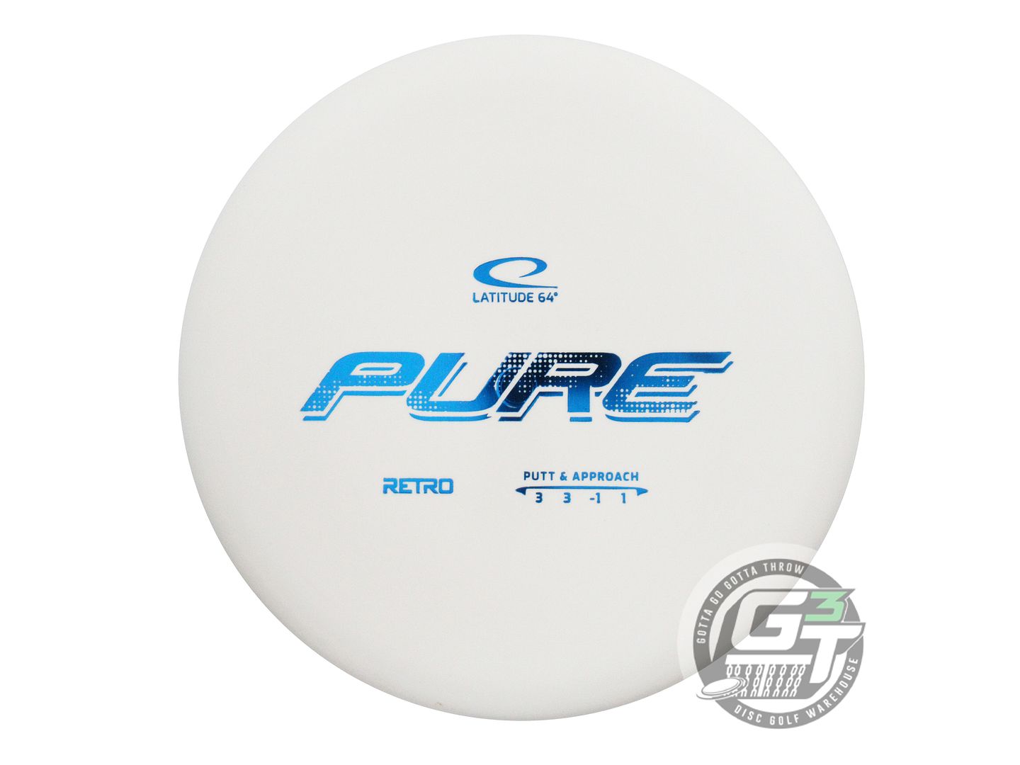 Latitude 64 Retro Line Pure Putter Golf Disc (Individually Listed) - Gotta Go Gotta Throw