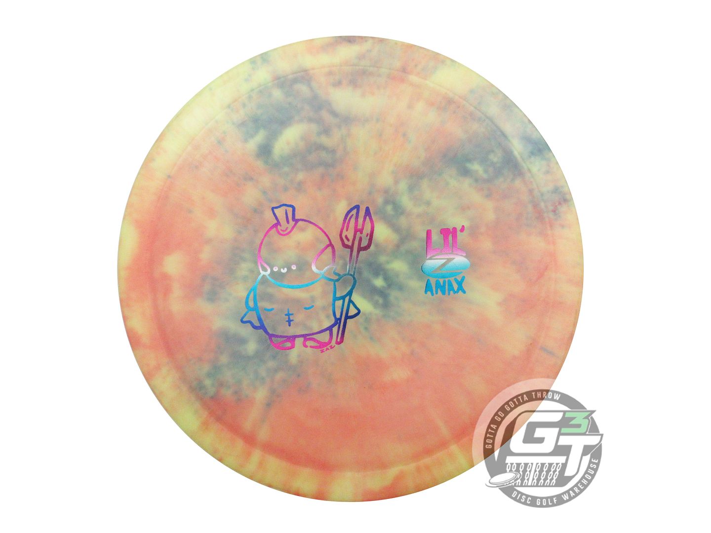 USED Discraft [McBETH] Big Z Anax 174g Yellow HOME DYED Driver Golf Disc