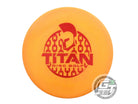 USED Discraft ESP Zone 176g Orange Red Holo Foil Putter Golf Disc