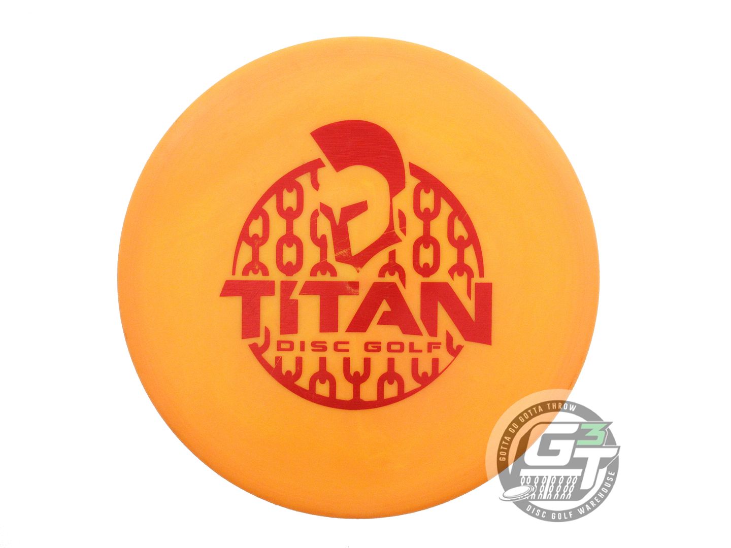 USED Discraft ESP Zone 176g Orange Red Holo Foil Putter Golf Disc