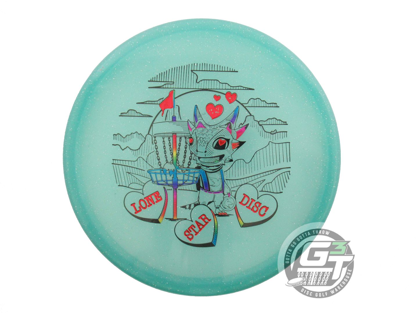 NOS Lone Star Founder's Horny Toad 174g Seafoam Putter Golf Disc