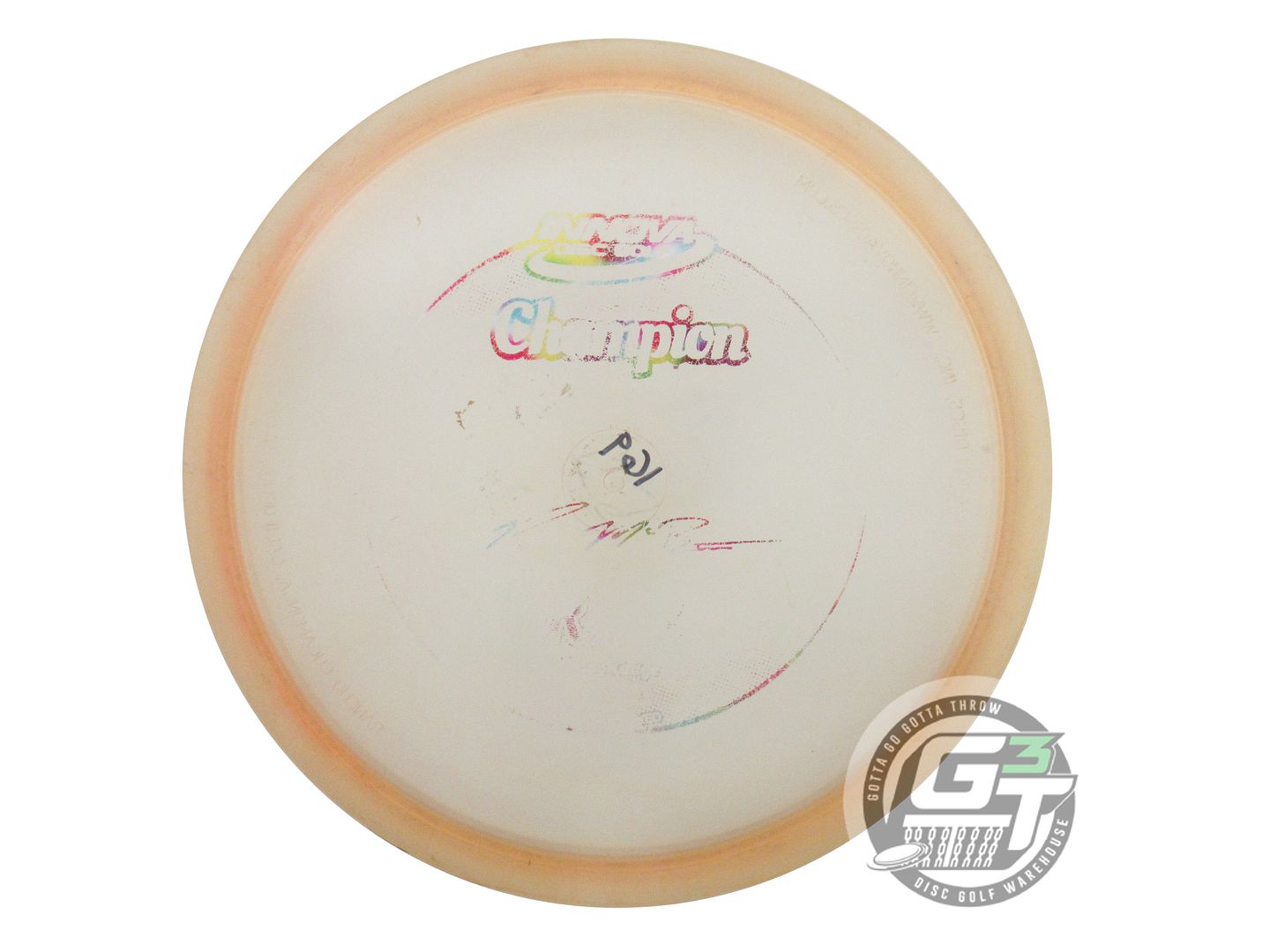 USED Innova Champion Roc3 169g Peach Jellybean Foil Midrange Golf Disc