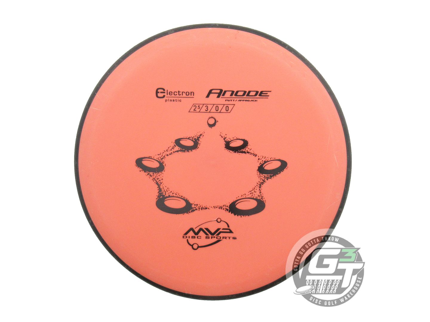 USED MVP Disc Sports Electron Anode 171g Orange Putter Golf Disc