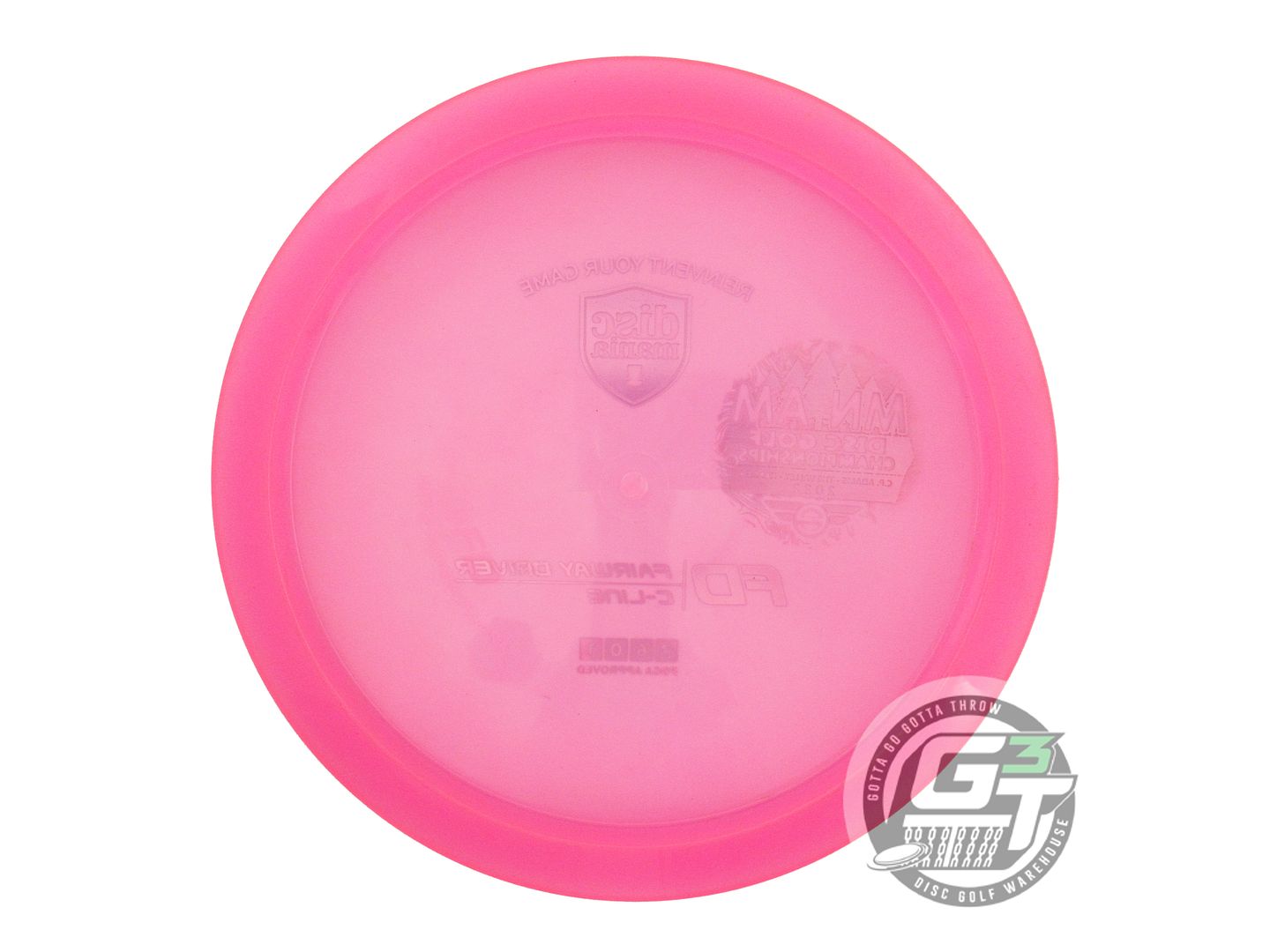 NOS DiscMania [MNADGC] C-Line FD 175g Pink Purple Foil Fairway Driver Golf Disc
