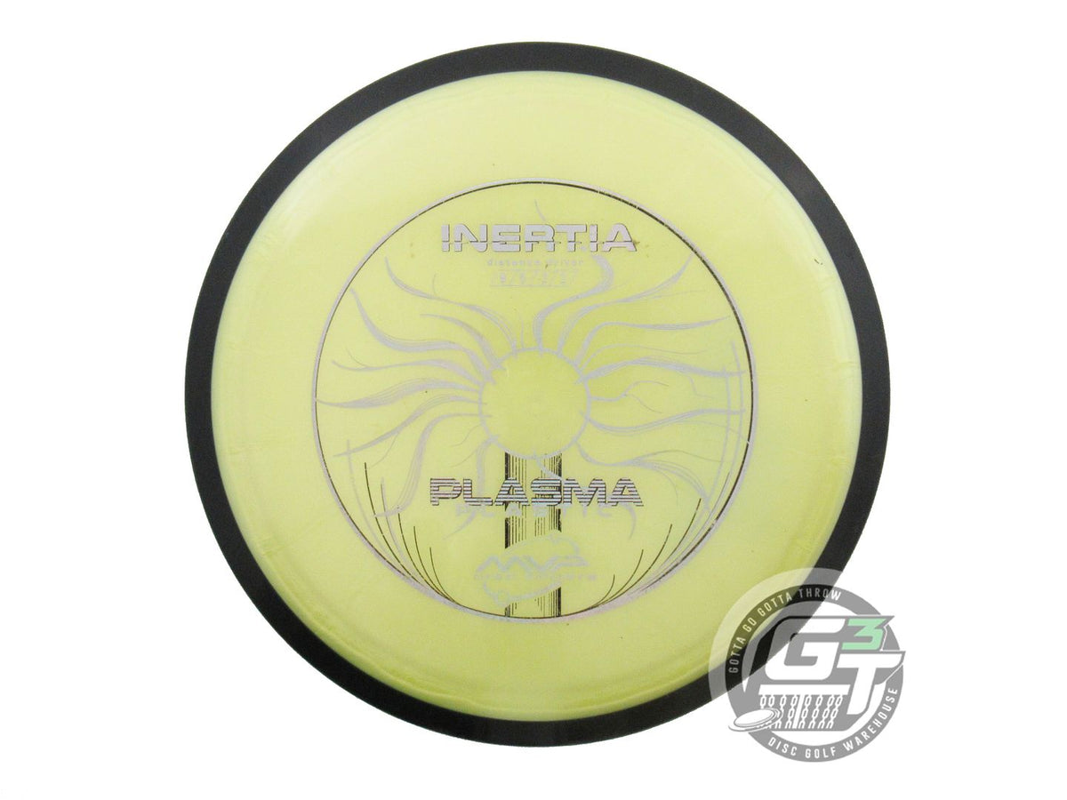 USED MVP Disc Sports Plasma Inertia 171g Yellow Distance Driver Golf Disc