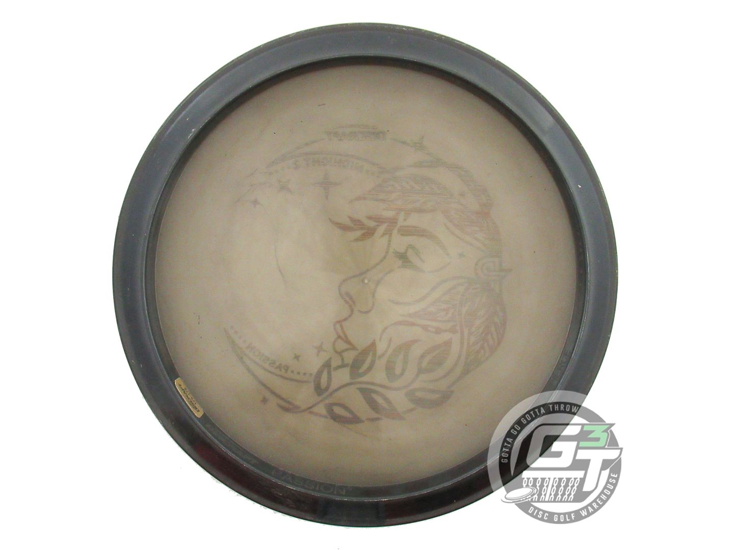 USED Discraft [PIERCE] ESP Passion 175g Black Rainbow Laser Foil Driver Disc