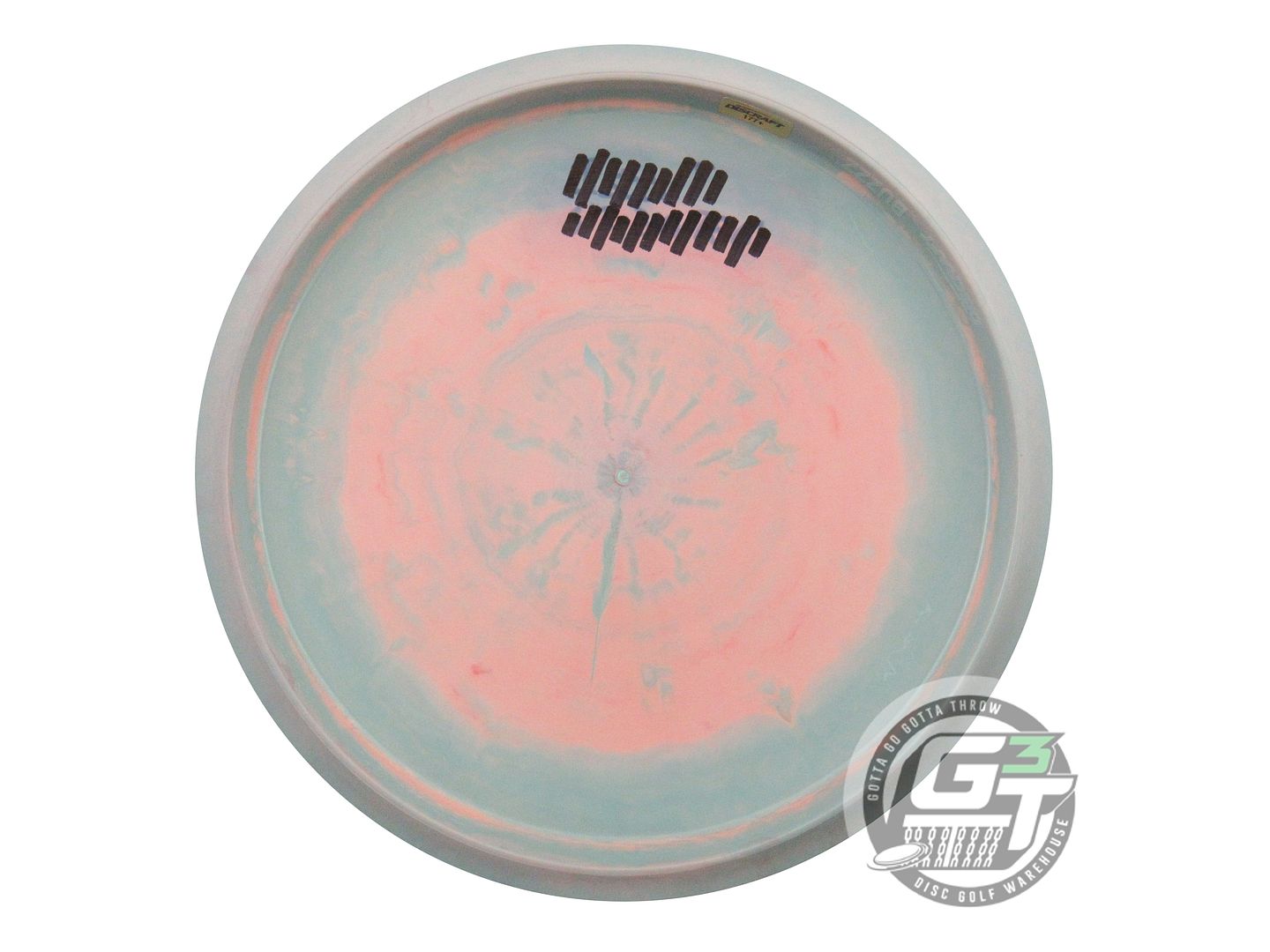 USED Discraft ESP Buzzz 180g Seafoam-Pink Wiped Stamp Midrange Golf Disc