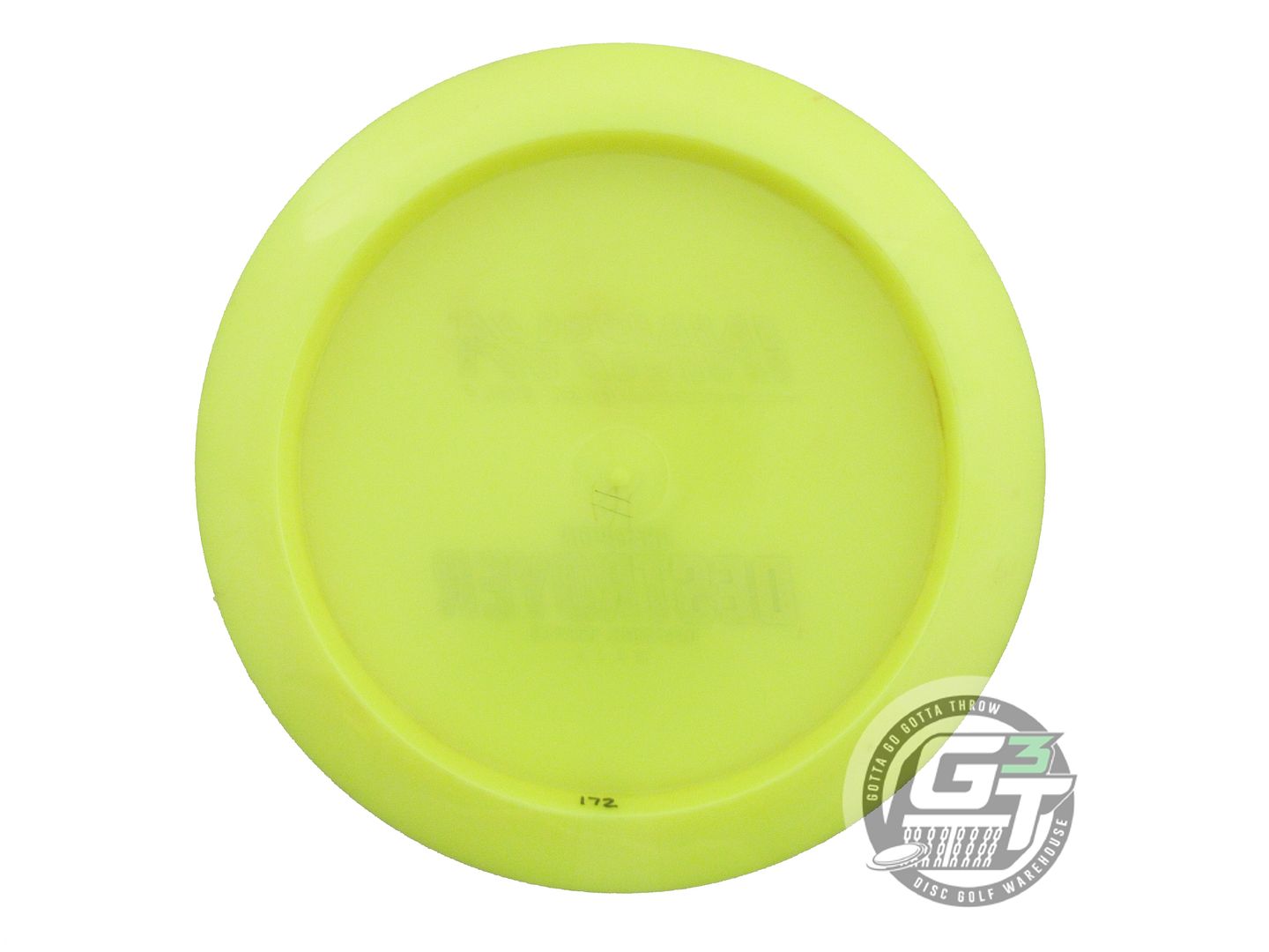 USED Innova Champion Destroyer 172g Yellow Gold Pixel Foil Distance Driver Disc