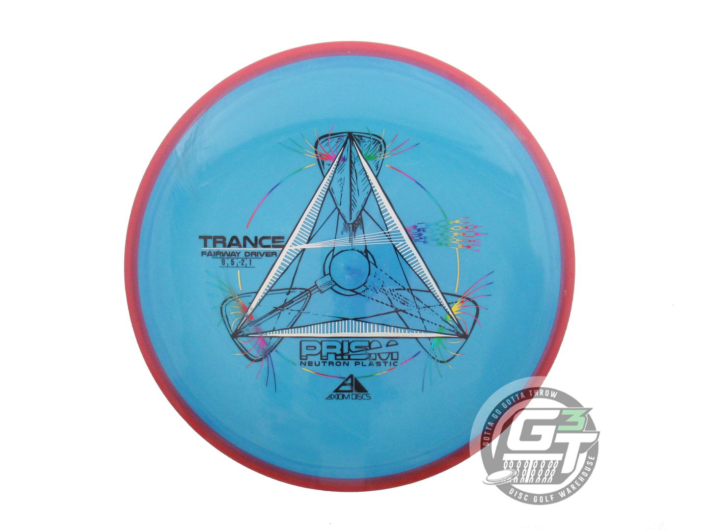 USED Axiom Discs Prism Neutron Trance 173g Blue Pink Rim Fairway Driver Disc