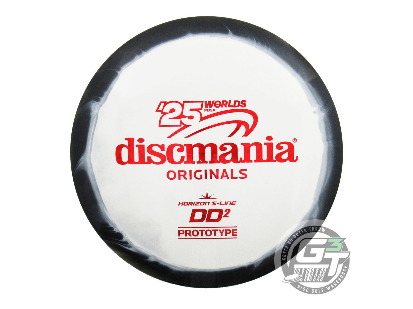 USED DiscMania PROTO Horizon S-Line DD2 174g Black-White Distance Driver Disc