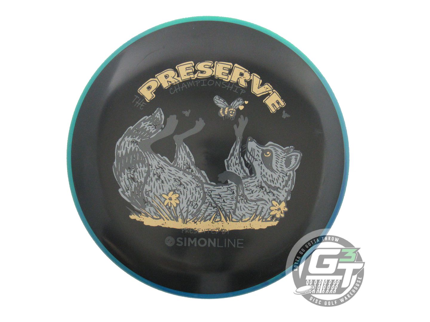 USED Axiom Discs [PRESERVE] R2 Neutron Pixel 166g Black Teal Rim Putter Disc