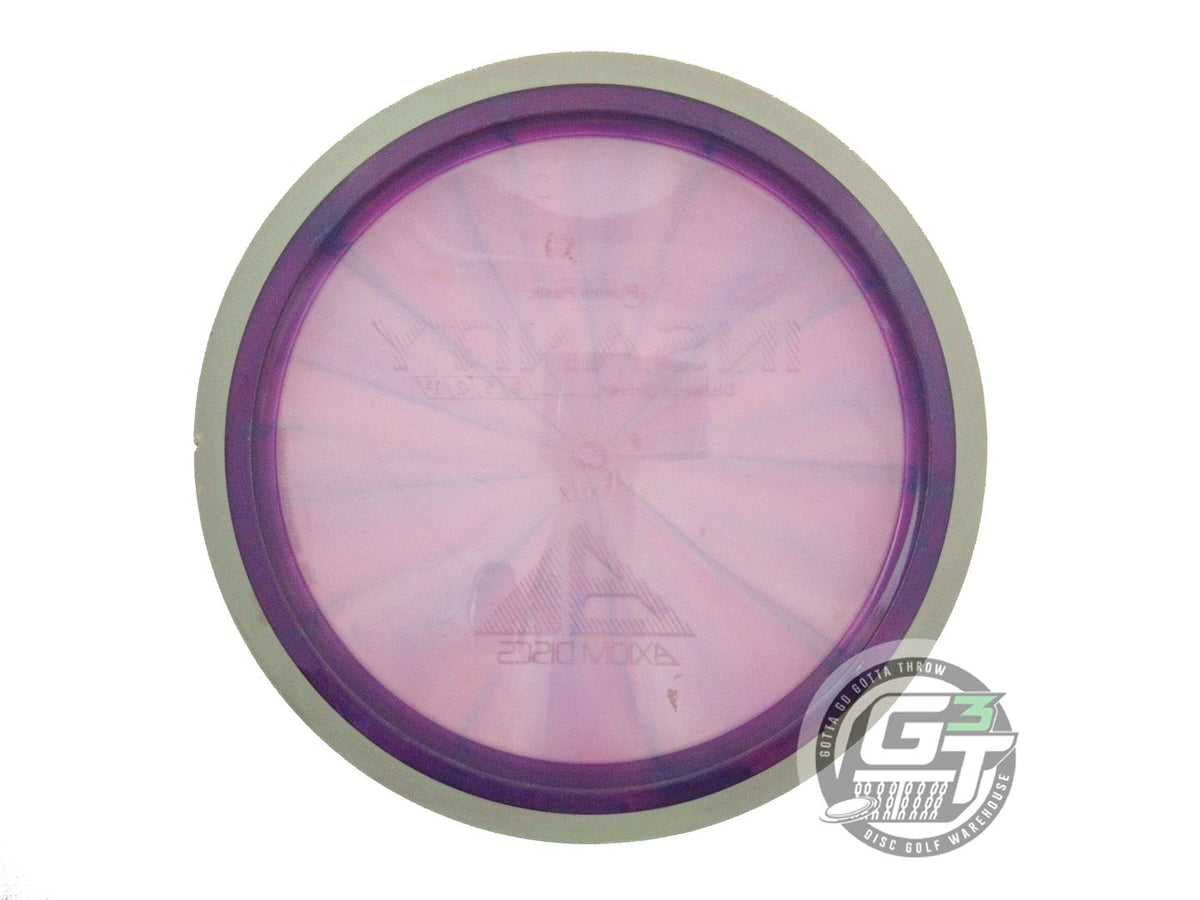 USED Axiom Discs Proton Insanity 174g Purple Gray Rim Distance Driver Golf Disc