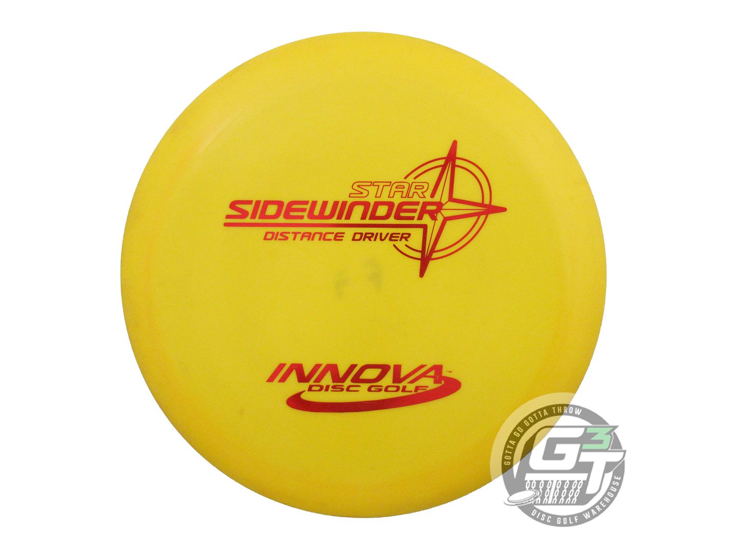 USED Innova Star Sidewinder 150g Marigold Red Foil PFN Distance Driver Golf Disc