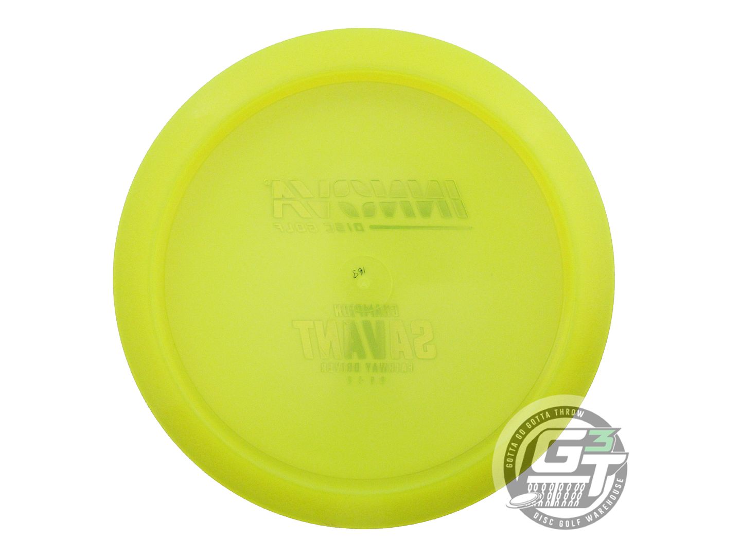 USED Innova Champion Savant 168g Yellow Silver Foil Driver Golf Disc