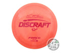 NOS Discraft [McBETH] ESP Force 176g Orange Red Stamp Distance Driver Golf Disc