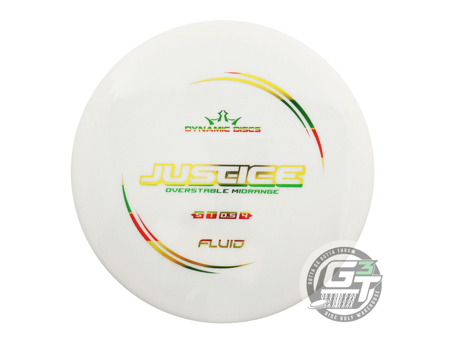 Dynamic Discs Fluid Justice Midrange Golf Disc (Individually Listed)