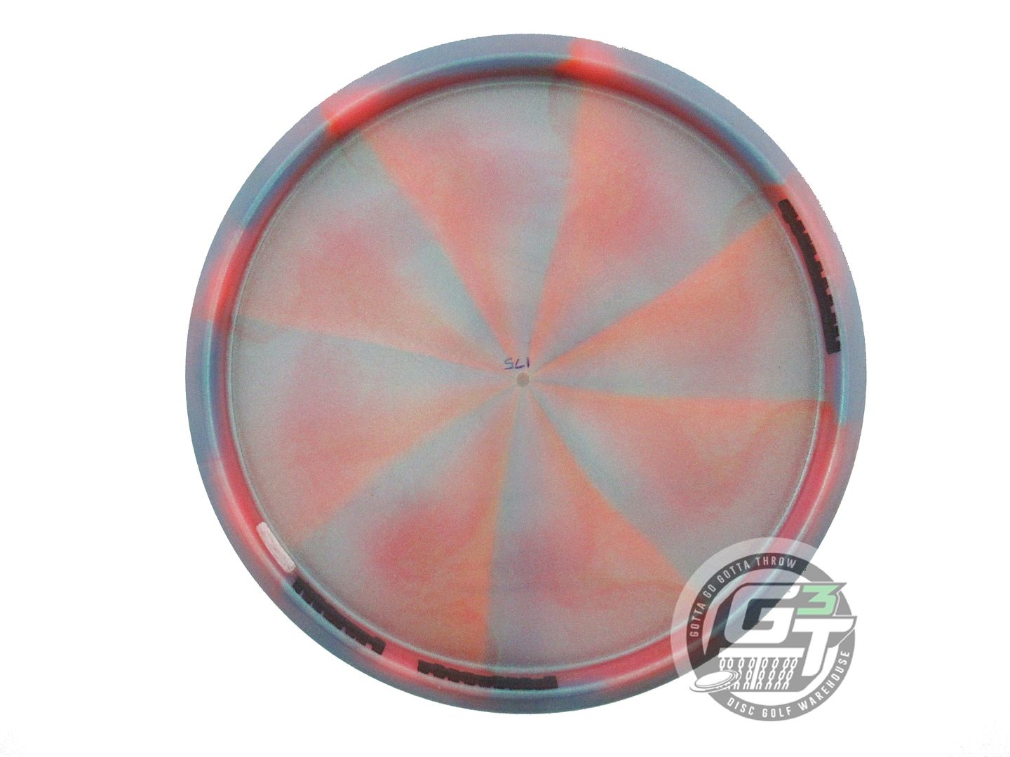 USED Discraft [LEIVISKA] Swirl ColorShift Z Zone 175g Green-Pink Putter Disc