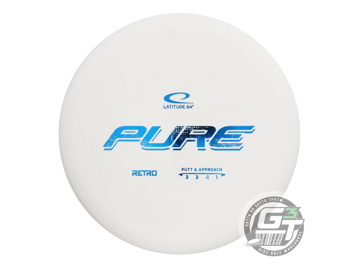 Latitude 64 Retro Line Pure Putter Golf Disc (Individually Listed) - Gotta Go Gotta Throw