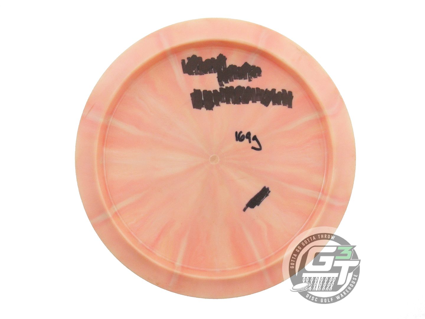 USED Dynamic Discs Fuzion Burst Escape 169g Peach Red Foil Fairway Driver Disc