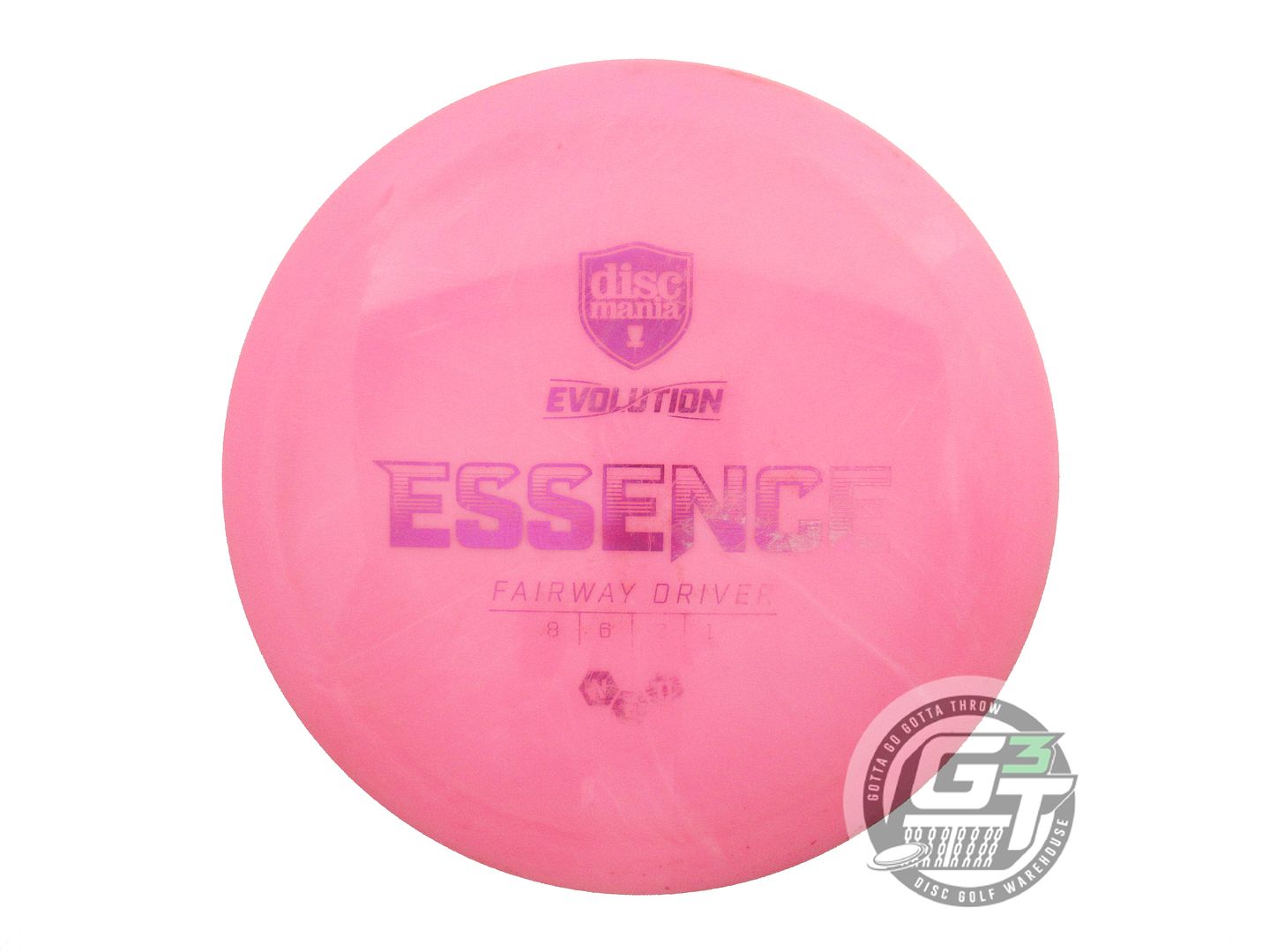 USED DiscMania Neo Essence 174g Pink Magenta Foil Driver Golf Disc