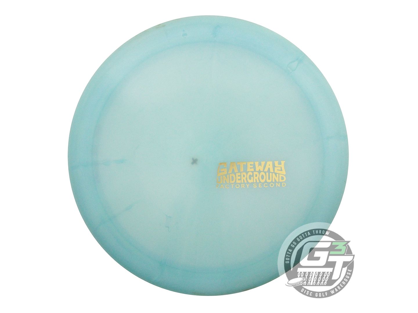 USED Gateway X-OUT Diamond Spirit 170g Aqua Distance Driver Golf Disc