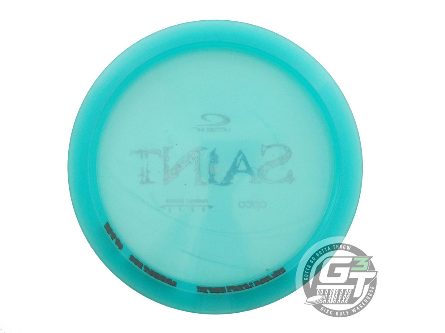 USED Latitude 64 Opto Saint 173g Seafoam Purple Foil Fairway Driver Golf Disc