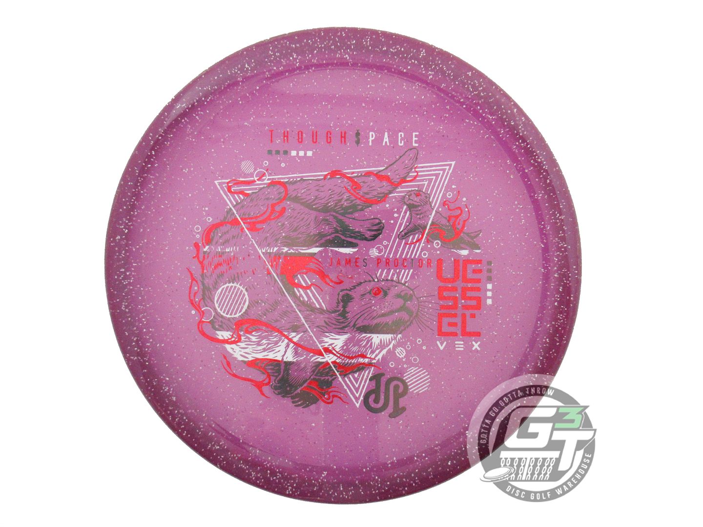 USED Thought Space [PROCTOR] Vex Vessel 174g Purple Putter Golf Disc