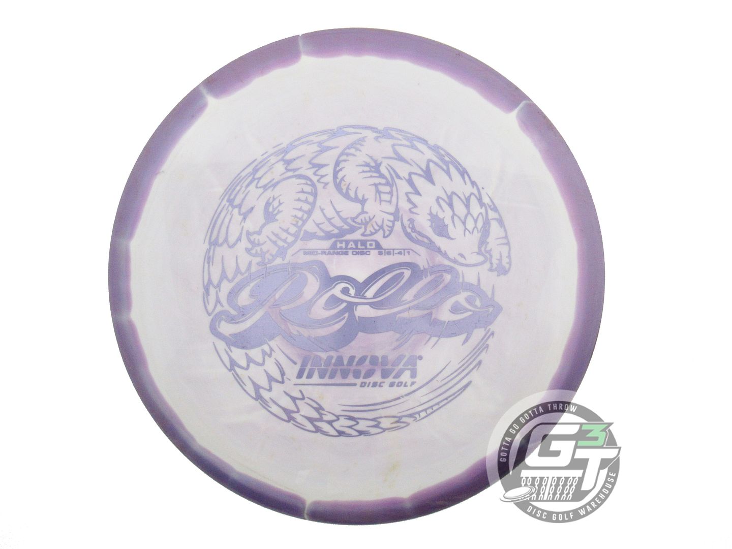 USED Innova Halo Star Rollo 180g Purple-White Midrange Golf Disc